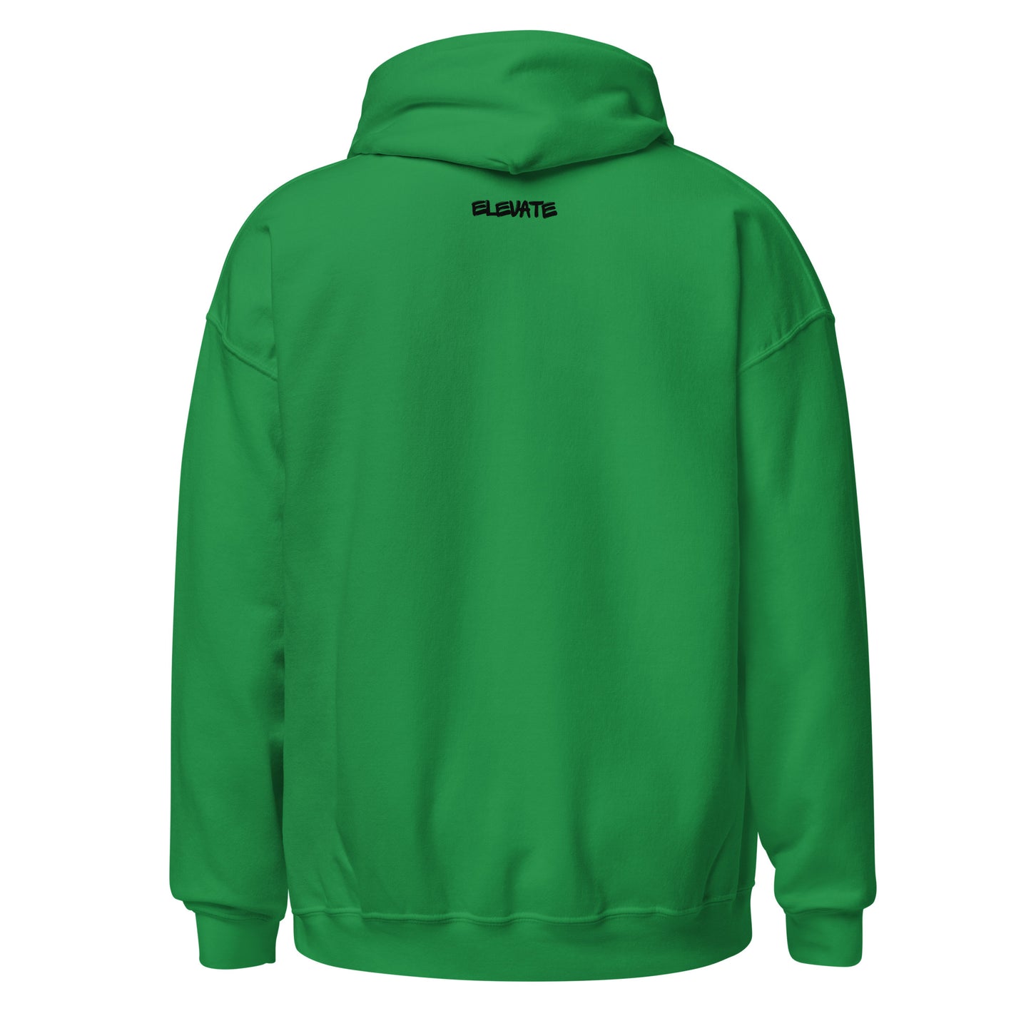 Elevate Unisex Hoodie Black letters