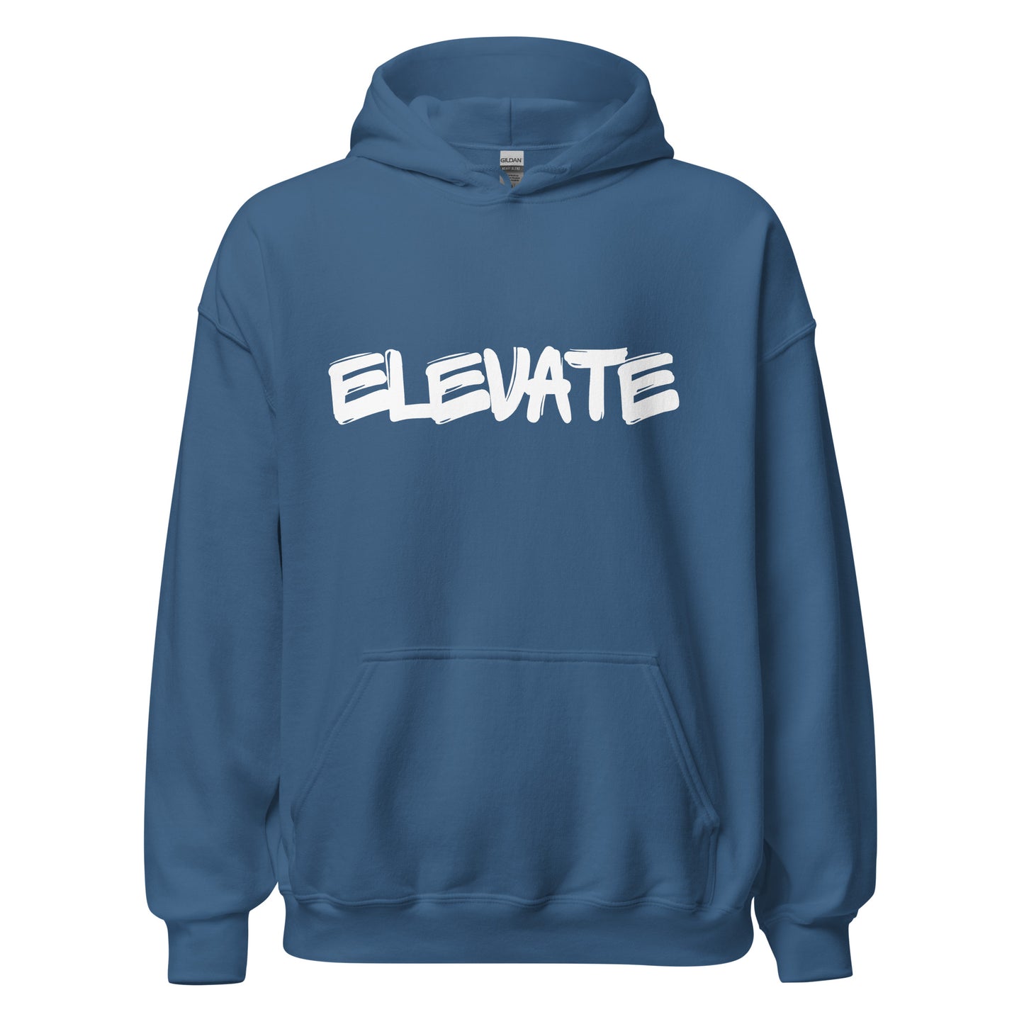 Elevate Unisex Hoodie white letters